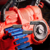Jucarie Blaster Mitraliera, Proiectile din spuma x20, Actionare Electrica, Rosu