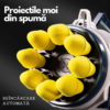 Jucarie Blaster Bazooka, Proiectile din spuma x13, Alb/Albastru