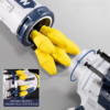 Jucarie Blaster Bazooka, Proiectile din spuma x13, Alb/Albastru
