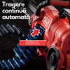 Jucarie Blaster Mitraliera, Proiectile din spuma x20, Actionare Electrica, Rosu