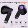 Casti Bluetooth Wireless E28, Control prin Atingere, Bluetooth 5.3, Autonomie 6h, Rezistente la Apa, Universale