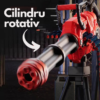 Jucarie Blaster Mitraliera, Proiectile din spuma x20, Actionare Electrica, Rosu