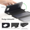 Baterie Externa Portabila 8.000mAh, 3 Panouri Solare Detasabile, Lanterna LED