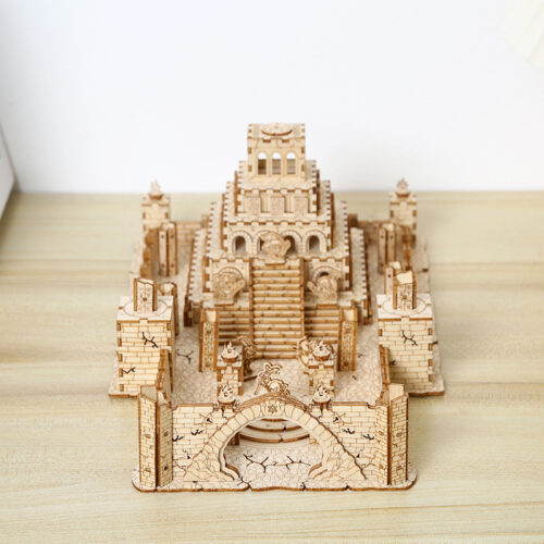Puzzle din Lemn 3D