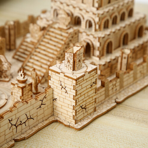 Puzzle din Lemn 3D