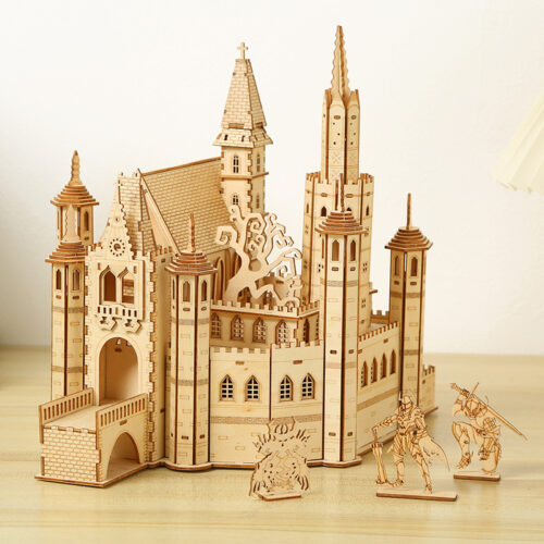Puzzle din Lemn 3D