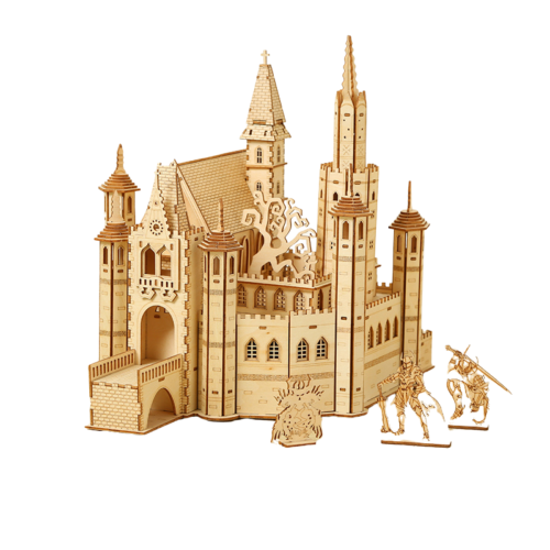 Puzzle din Lemn 3D