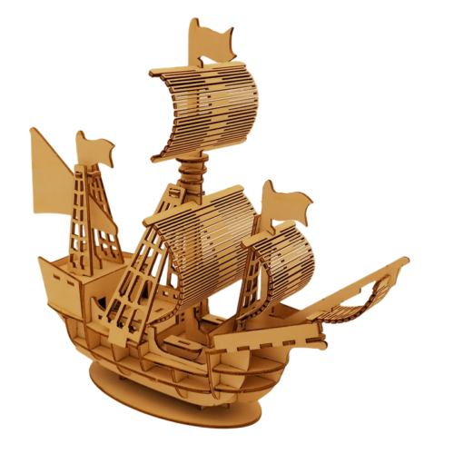 Puzzle din Lemn 3D